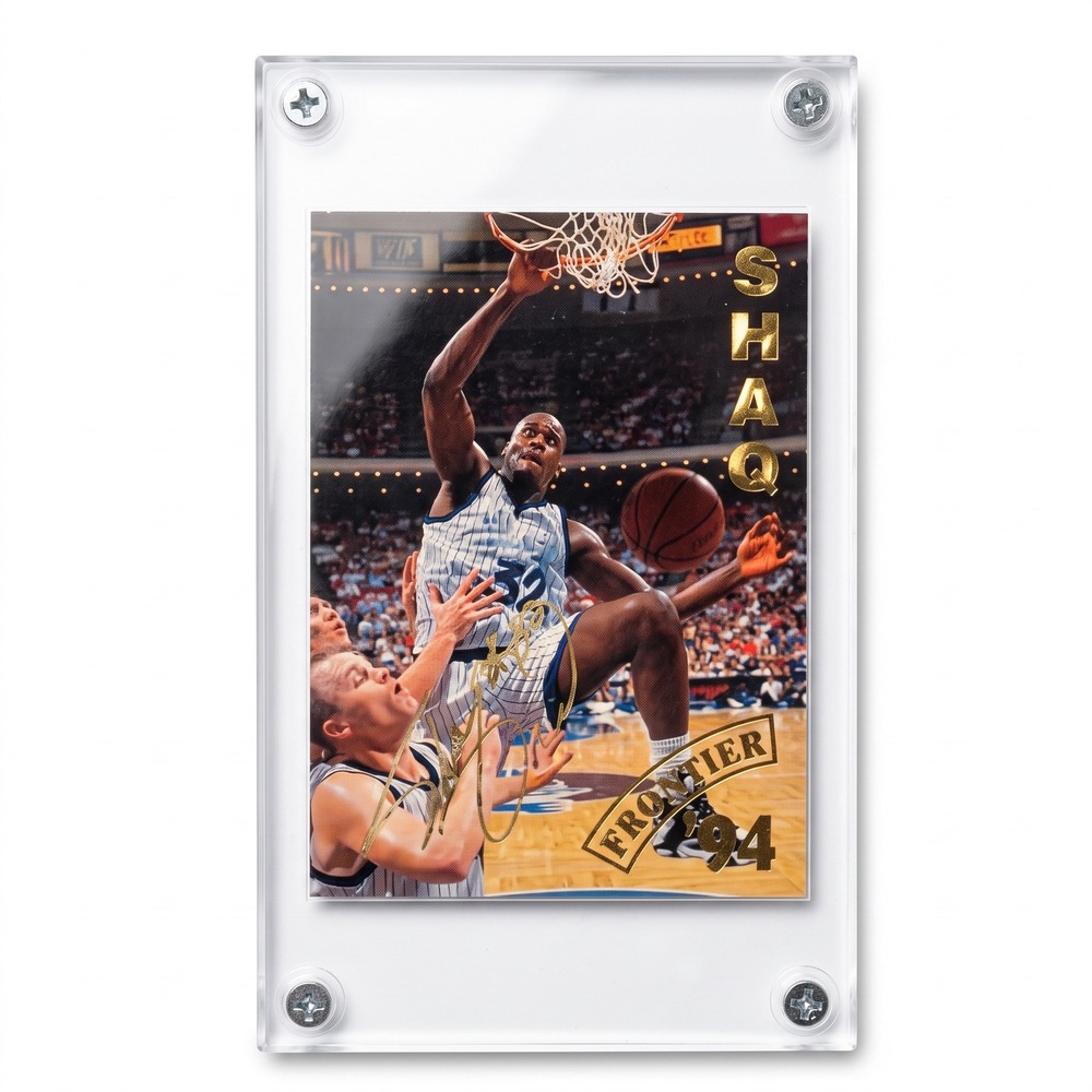 Shaquille O'Neal 1994 Frontier Sports Gold Foil Orlando Magic Basketball Card